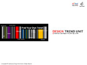 design trend unit no. 6 (September 2009)